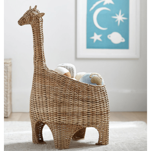 Giraffe Shaped Storage Basket