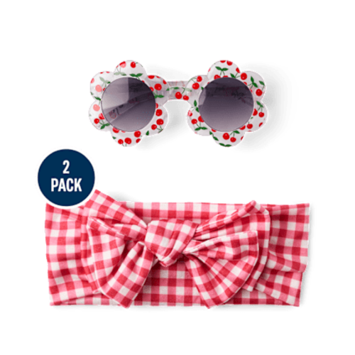 Baby Girls Floral 2-Piece Accessory Set - MULTI | The Children's Place