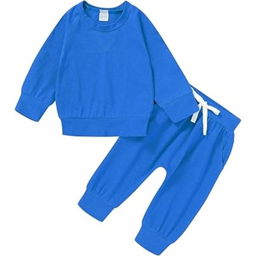 Fleece Set - Blue 6-9M