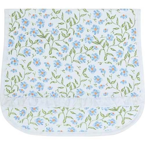 Blue Vines Print Burp Cloth - Nellapima | Maisonette