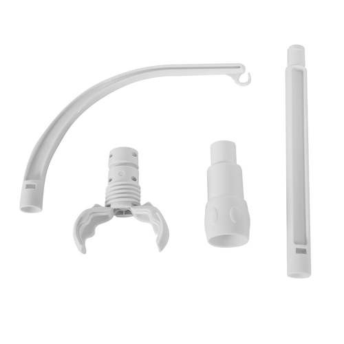 DIY 23 inches Crib Mobile Arm Nursery Mobile arm Baby Mobile Hanger, Mobile arm for Crib,The Claw Part can be Adjusted Width,DIY Toy Decoration (Crib Mobile Arm)