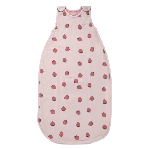 4 Season® Ultimate Baby Sleep Bag, Merino Wool & Organic Cotton, Strawberry