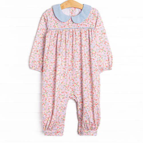 Eloise Romper, Pink – Stitchy Fish