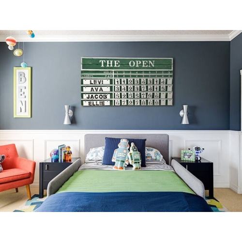 Custom GOLF rustic vintage sports scoreboard