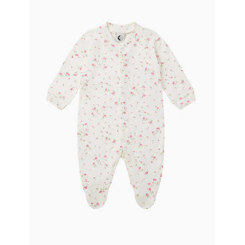 Baby Sleepsuit in Vintage Rose