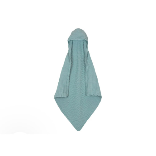 Infant Hooded Towel - Steel