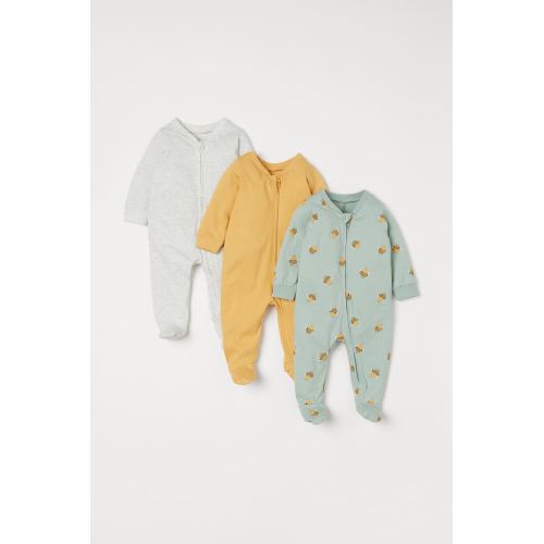3-pack zip-up pyjamas, Yellow/Bees, Kids | H&M IE3-pack zip-up pyjamas, Yellow/Bees, Kids | H&M IE3-pack zip-up pyjamas, Yellow/Bees, Kids | H&M IE3-pack zip-up pyjamas, Yellow/Bees