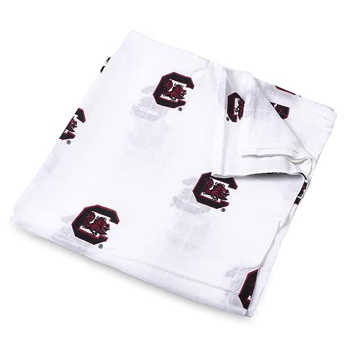 Three Little Anchors University of South Carolina Infant Muslin Swaddle Blanket
