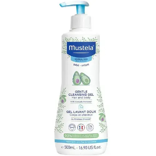 Mustela Gentle Cleansing Gel 500Ml | Baby Bunting AU