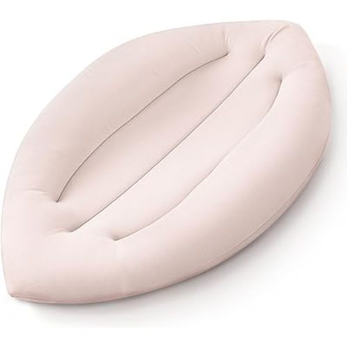 Baby Lounger for Newborn: Skin-Friendly & Breathable for 0-12 Months Infant Tummy Time Playtime & Diaper Changes - Portable & Lightweight Cushion for New Parents