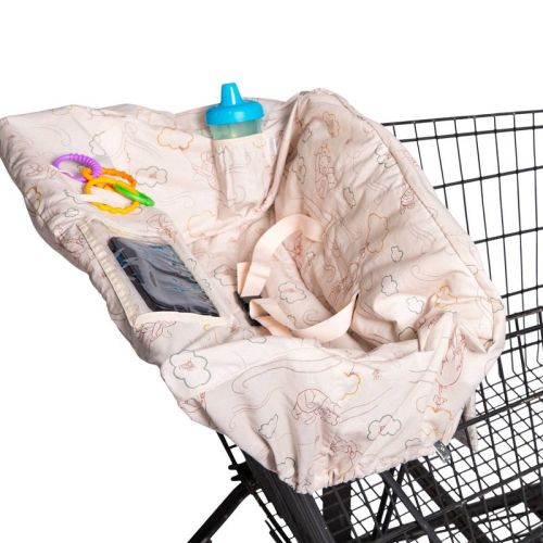 J.l. Childress Disney Baby Shopping Cart And High Chair Cover - Winnie The Pooh