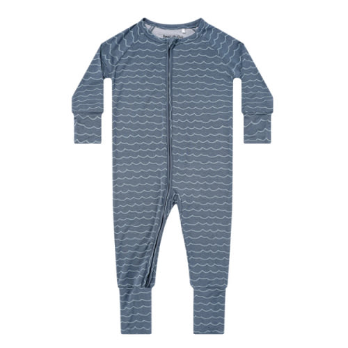 Waves Zip Romper