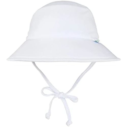 green sprouts Baby Girls' Breathable Swim & Sun Bucket Hat