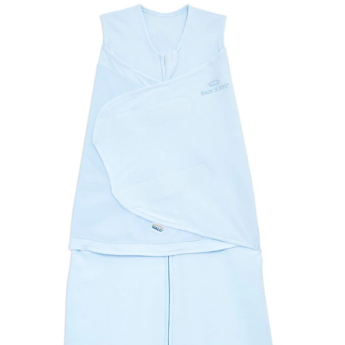 Baby Blue Cotton Swaddle S | HALO