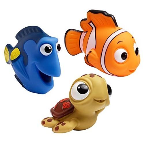 The First Years Disney Finding Nemo Baby Bath Squirt Toys for Sensory Play
