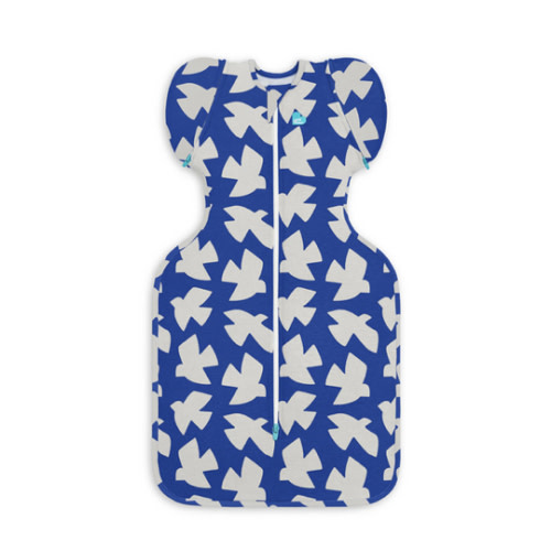 Swaddle Up™ Transition Bag 1.0 TOG Cotton Cobalt Paperbirds