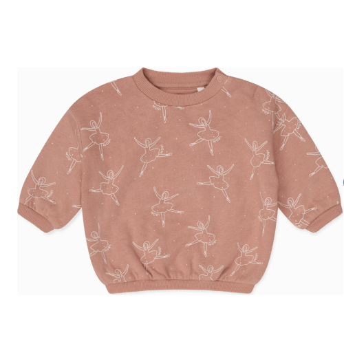 Little Ballerina Oversized Sweatshirt - MORI Tops | Maisonette