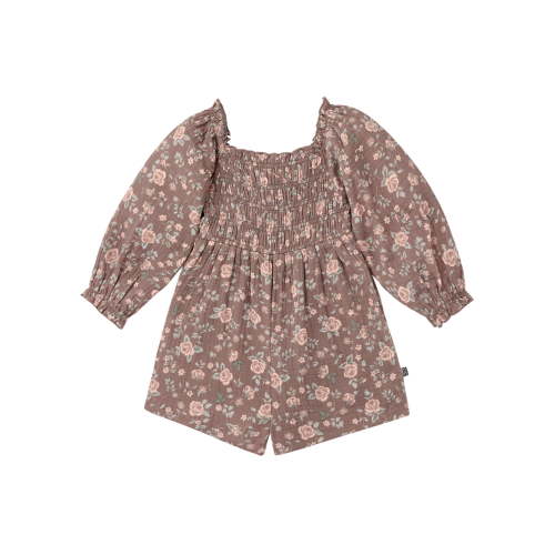 Modern Moments by Gerber Toddler Girl Smocked Romper, Sizes 12 Months - 5T