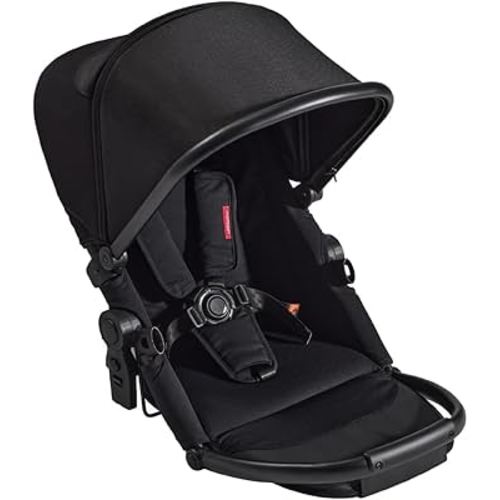 Momcozy ChangeGo Baby Stroller Second Seat Only | Extra Seat Attachment for ChangeGo Stroller | Adjustable Reclining Seat, Extendable UPF50+ Canopy, Leather Bumper Bar, 5-Point Harness