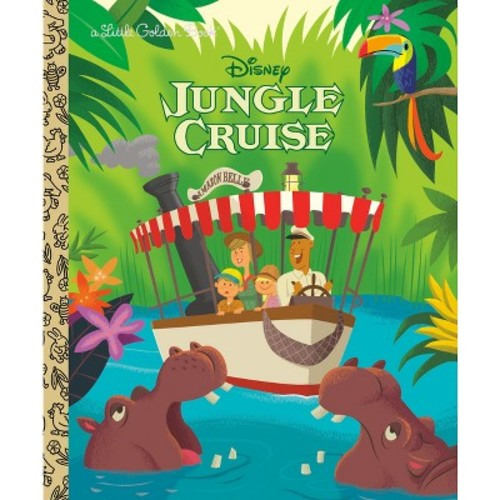 Jungle Cruise (Disney Classic) - (Little Golden Book) by Brooke Vitale (Hardcover)