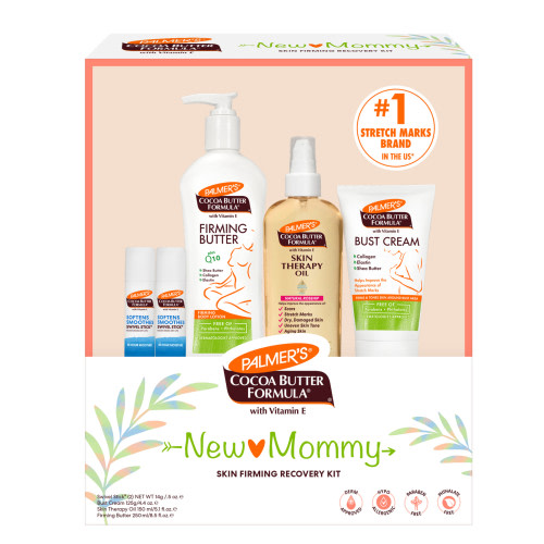 Palmer's Cocoa Butter Formula New Mommy Skin Firming Recovery Kit for Stretch Marks and Scars