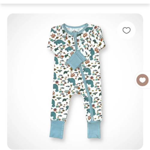 Manatee Pajama | Bamboo