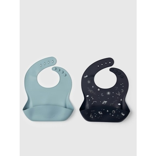 Loulou Lollipop Bibs 2 Pack Set | Gap
