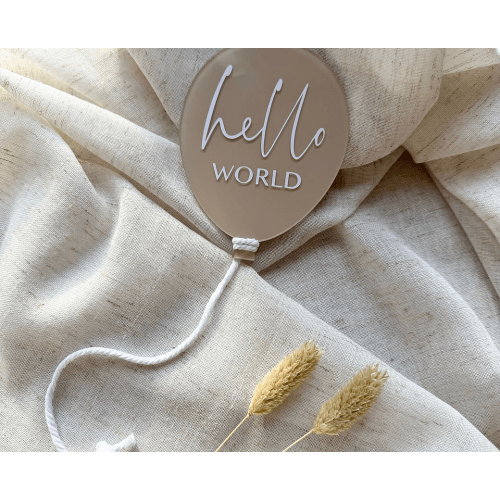 Hello world Balloon