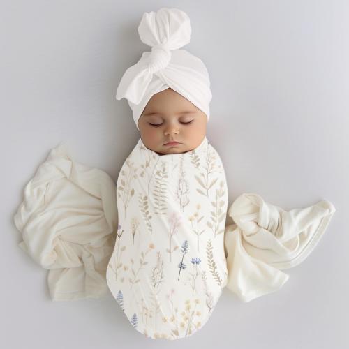 Baby Swaddle Blanket, Baby girl swaddle, Baby girl blanket, Swaddle blanket gift, Newborn girl gift, Baby shower gift, Boho baby girl