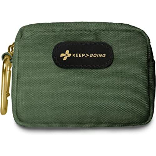 KEEP>GOING KeepGoing Small Travel First Aid Kit Kids – 60 Pc. Mini First Aid Kit for Purse, Diaper Bag, & Backpack with Latex-Free Bandages – 4 Oz., & 4.5 x 3.5 x 2 In, TSA-Approved