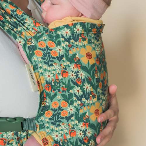 Frolic Sprout Newborn Carrier | Playful, Lightweight Fit | hope&plum