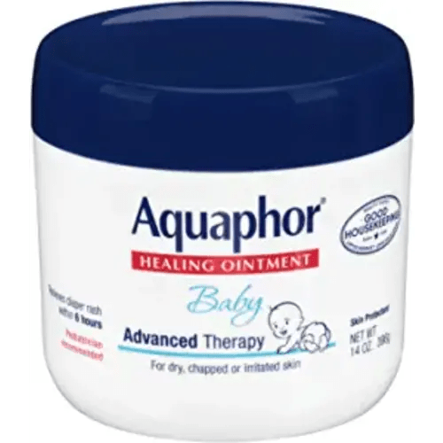 Aquaphor Baby Healing Ointment Advanced Therapy Skin Protectant, Dry Skin and Diaper Rash Ointment, 14 Oz Jar