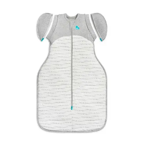 Love To Dream Swaddle Up Trans Bag Signature 2.5 Tog White Medium | Baby Bunting AU
