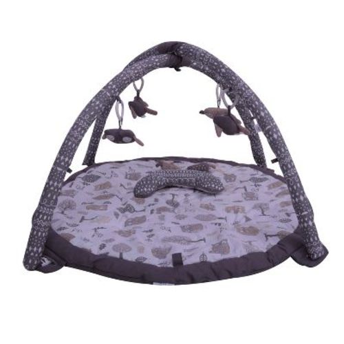 Bacati - Baby Activity Gyms & Playmats (owls Beige Gray)