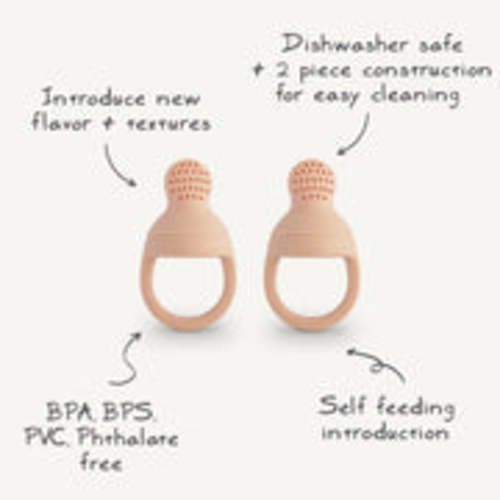 Silicone Fresh Food Feeder 2-Pack – Mushie