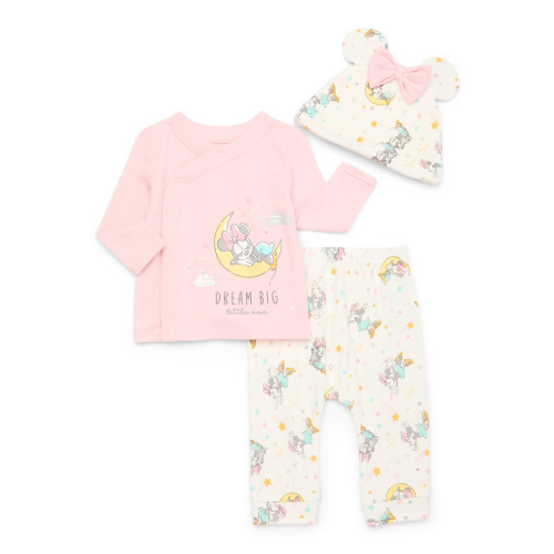 Disney Baby Wishes + Dreams Character Baby Take Me Home Set, 3-Piece, Sizes Preemie-9 Months