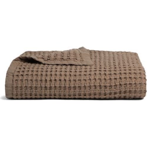 Waffle Cotton Throw Blanket