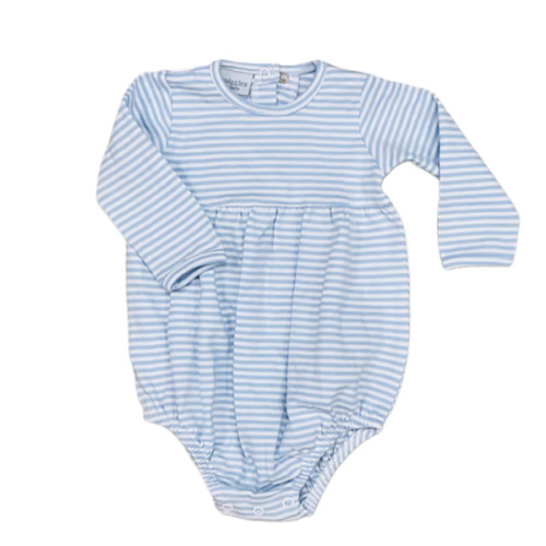 Light Blue Stripe LS Yoke Bubble