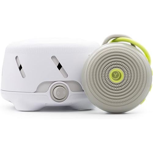 Yogasleep Hushh & Dohm Uno White Noise Machines (2 Piece Set) Soothing Natural Sounds, Volume Control, Sleep Aid & Noise Canceling for Adults & Baby, Office Privacy, Registry Gift, Travel Essential