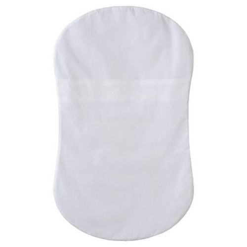 HALO Innovations Bassinest 100% Cotton Fitted Sheet, Color: White
