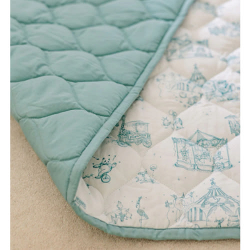Circus Toile Quilted Playmat