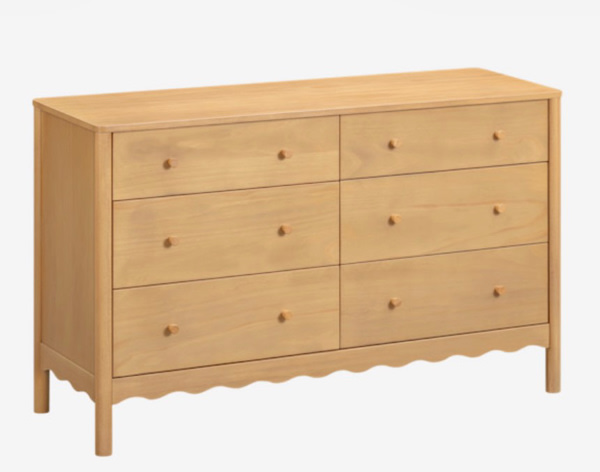 Babyletto Swell 6-Drawer Wide Assembled Dresser (56")