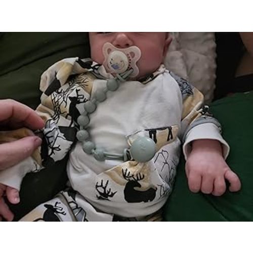 Pack of 4 Pacifier Clips