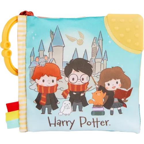 KIDS PREFERRED Harry Potter Soft Book with Toy, Teether, and Crinkle, 5 Inches