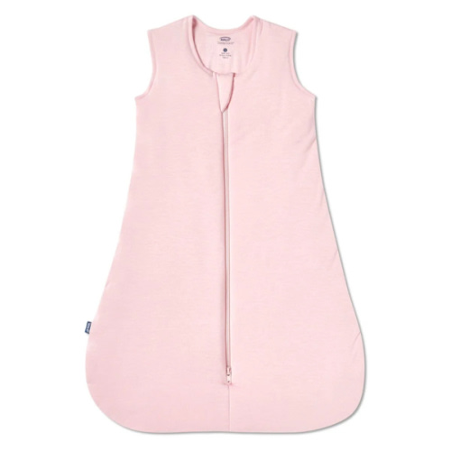 HALO - 1.5 TOG supersoft bamboo wearable blanket, double zipper sleeping bag with weighted feel - pink
