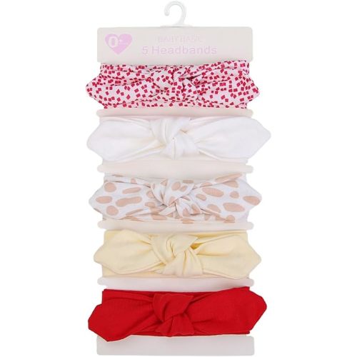 KIDOCHEESE® | 5 Pack Of Soft Stretchy Headbands