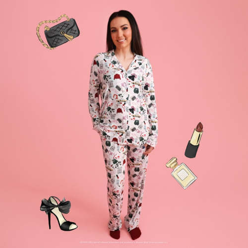 Gossip Girl Women's Luxe Pajama Pant Set