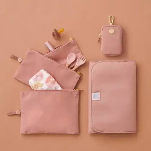 Expandable Packing Pouches Rose
