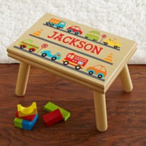Vroom Vroom Step Stool | Personal Creations