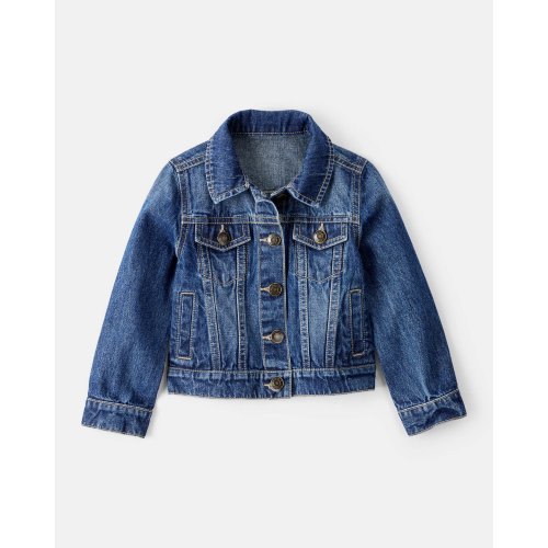 Toddler Denim Jacket - Dark Wash - Carter's | Carter's